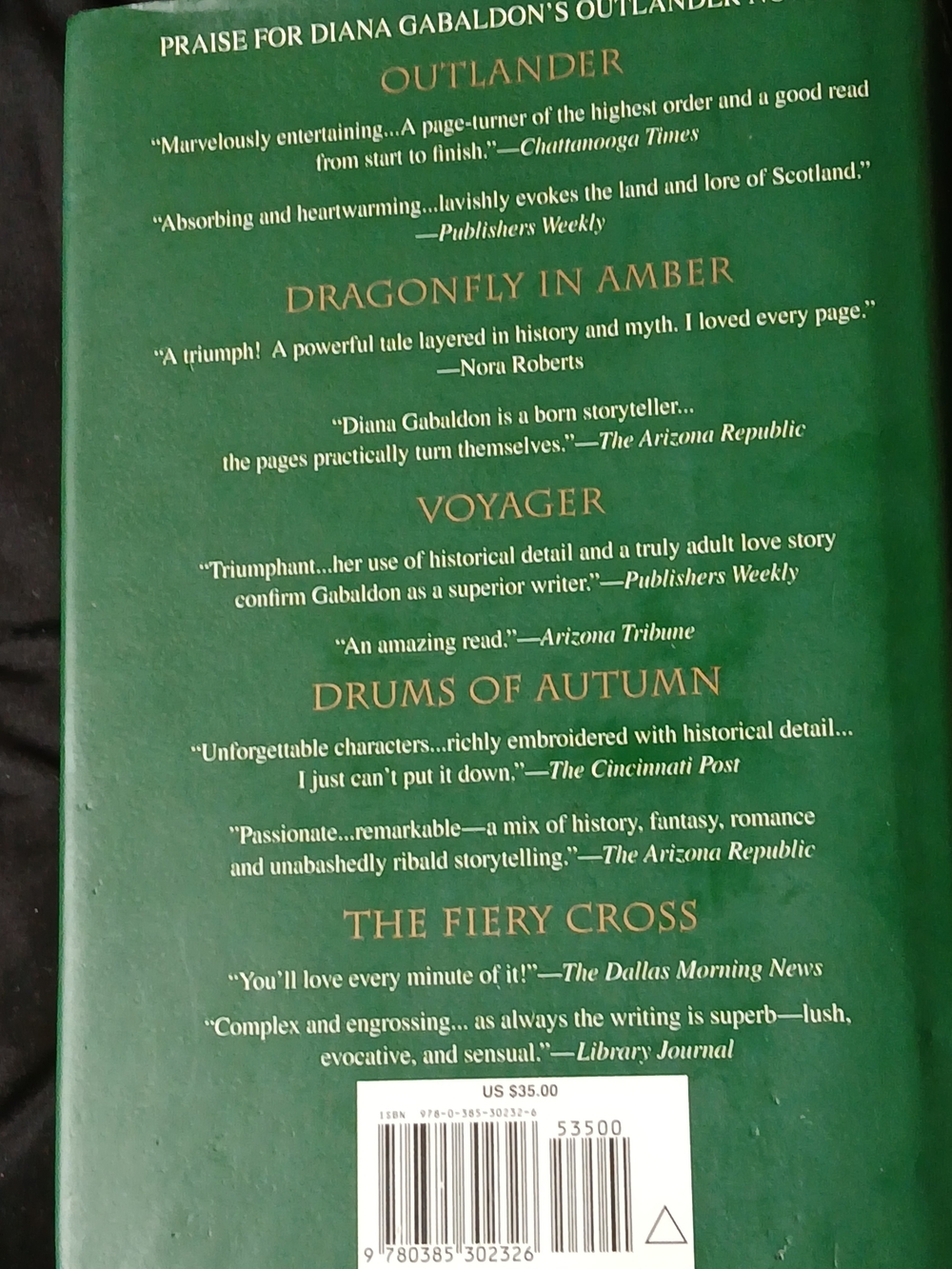 Vintage Hardcover Outlander Voyager Book By Diana Gabaldon - Picture 4 of 7